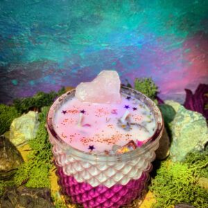 🌸 Алхимична свещ „Сърцето на Богинята“ 🌸