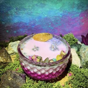 🕯 Алхимична Свещ "Пламък на Сърцето"