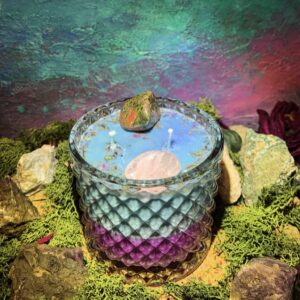 Алхимична Свещ "Сърцето на Богинята Земя"